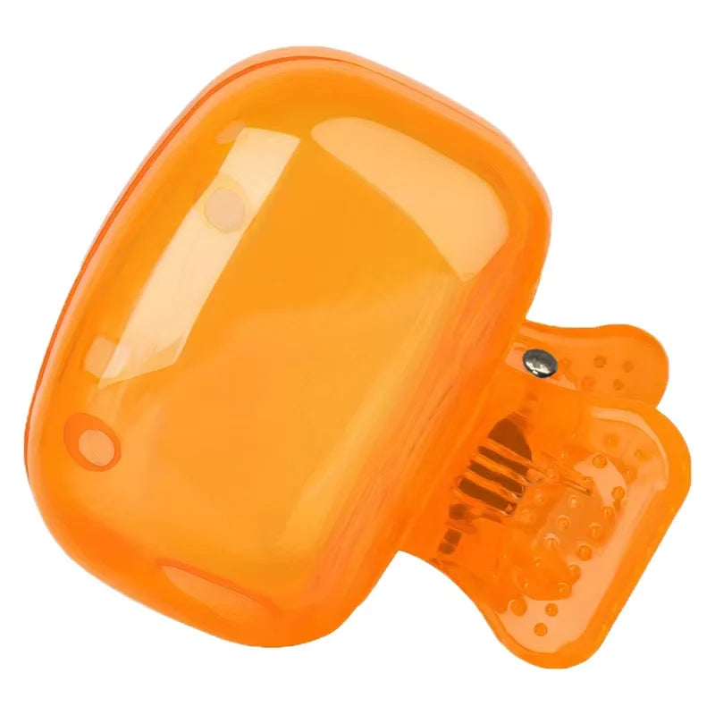 1PC Travel Toothbrush Head Covers Toothbrush Protector Cap Brush Pod Case Protective Portable Plastic Clip For Household Travel