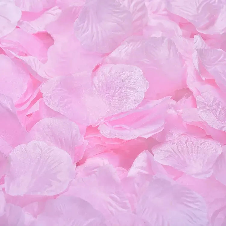 2000 Pieces of Silk Cloth with Simulated Petals, Rose Petals, Wedding Room Decoration, and Wedding Supplies