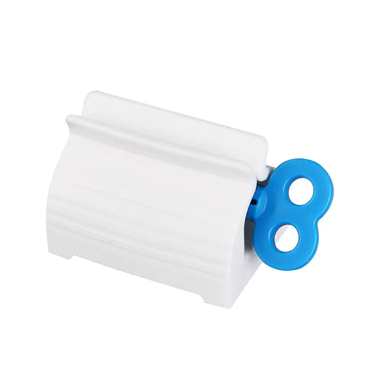 1 Pc Rolling Tube Toothpaste Squeezer Toothpaste Seat Holder Stand Rotate Toothpaste Dispenser for Bathroom
