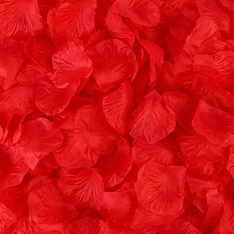 2000 Pieces of Silk Cloth with Simulated Petals, Rose Petals, Wedding Room Decoration, and Wedding Supplies