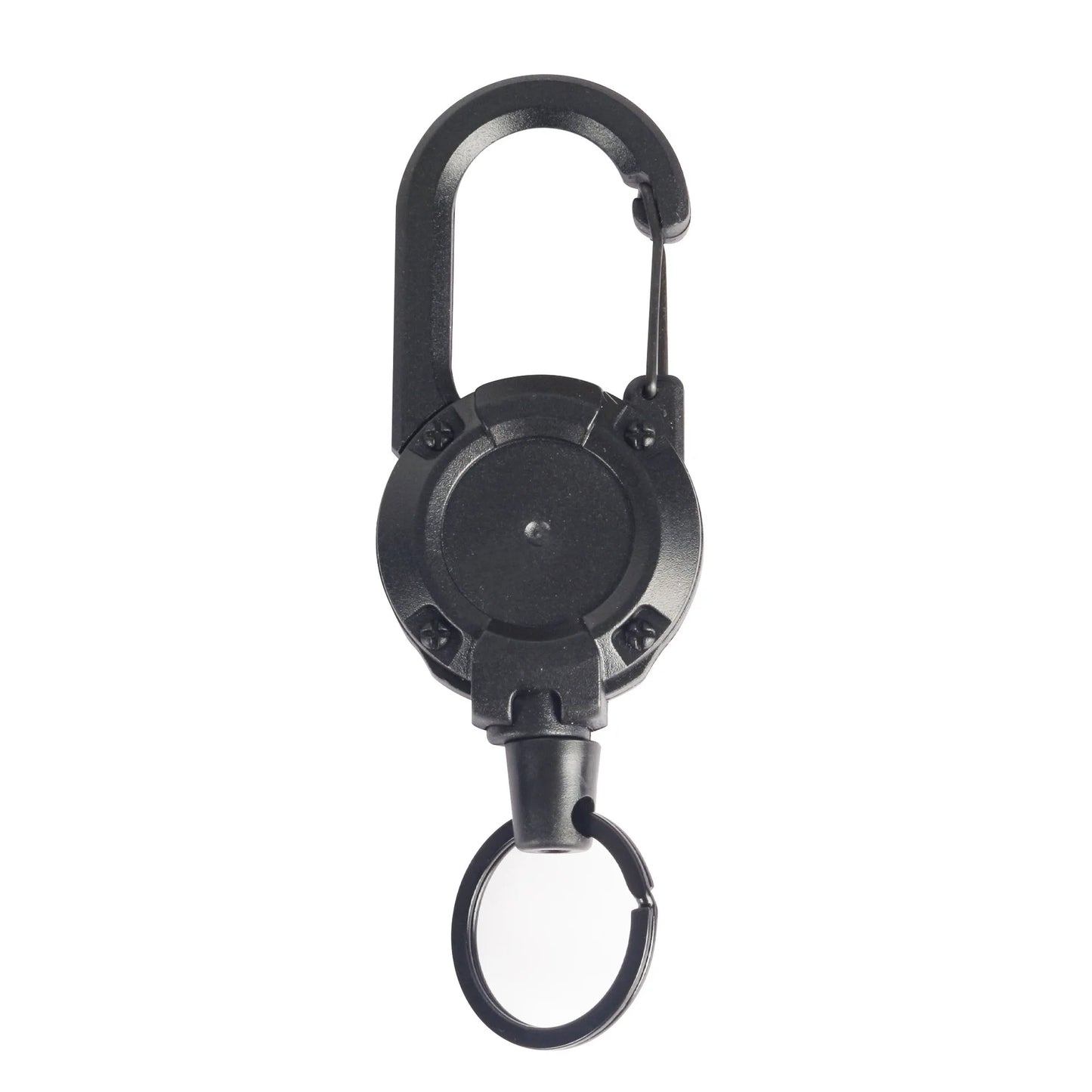 Wire Rope Sporty Retractable Key Chain Easy-To-Pull Buckle Anti-Lost High Rebound Anti-theft Metal Easy-To-Pull Buckle
