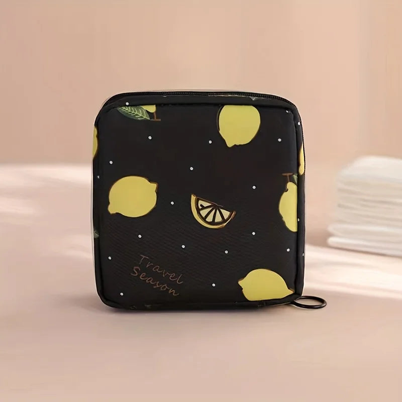 Waterproof, Large Capacity, Cute Storage Bag, Portable, Suitable for Storing Cosmetics, Earphones, Data Cables, Sanitary