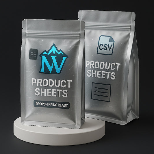 250 CSV FILES PRODUCTS FOR DROPSHIPPER / EASY TO SELL