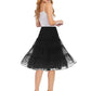 Women's 50S Vintage Tulle Petticoat Half Slip Tutu Underskirt