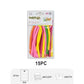 1.8G Macaron/Matte Strip Latex Balloon 15PC Blend