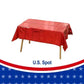 137 * 274CM Christmas Aluminum Tablecloth in Stock in the United States for Valentine's Day, Halloween, Graduation, Thanksgiving