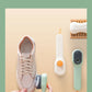 1 Multifunctional Cleaning Shoe Brush Soft Automatic Liquid Shoe Brush Soap Brush with Hook Cleaning Tool, Tiny and Convenient