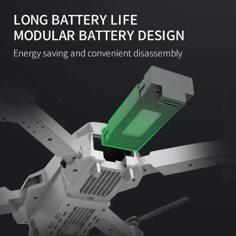 2023 E88 Pro WIFI FPV Drone Wide Angle HD 4K Camera Quadcopter Height Hold RC Foldable Dron Toys Gift
