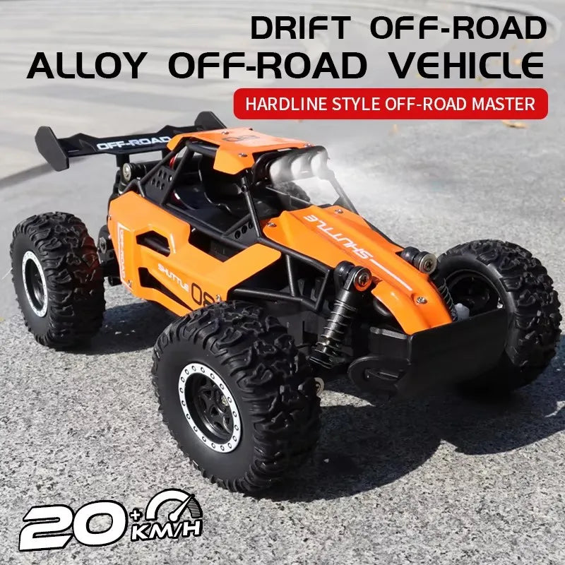 2025 New RC Car 1:16 2.4Gh Model With LED Lights 2WD Off-road Remote Control Climbing Vehicle Outdoor Cars Drift Toys Boys Gifts
