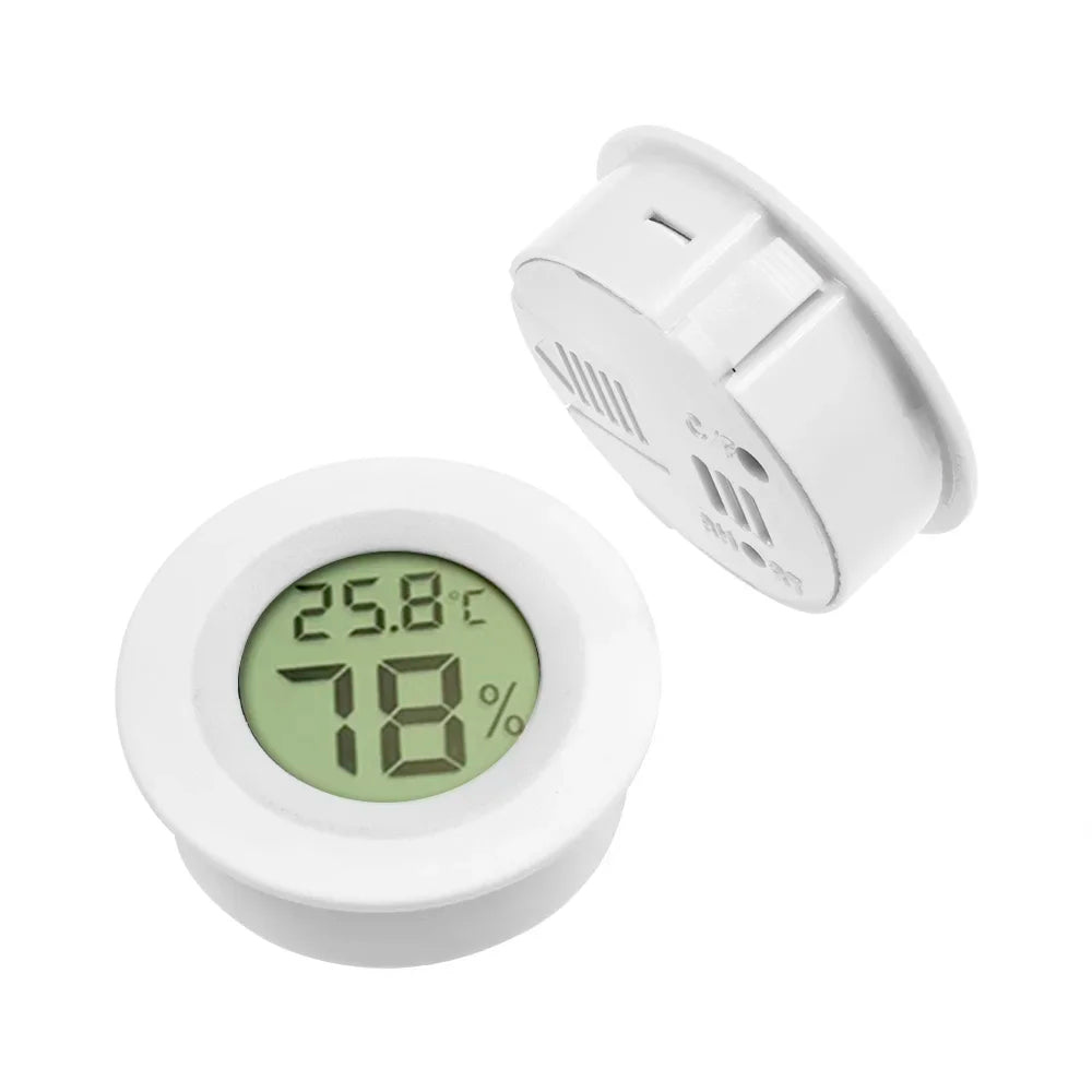 -50~ +70°C Mini LCD Digital Thermometer Hygrometer Fridge Freezer Tester Temperature Tester Sensor Humidity Meter Detector 1PC