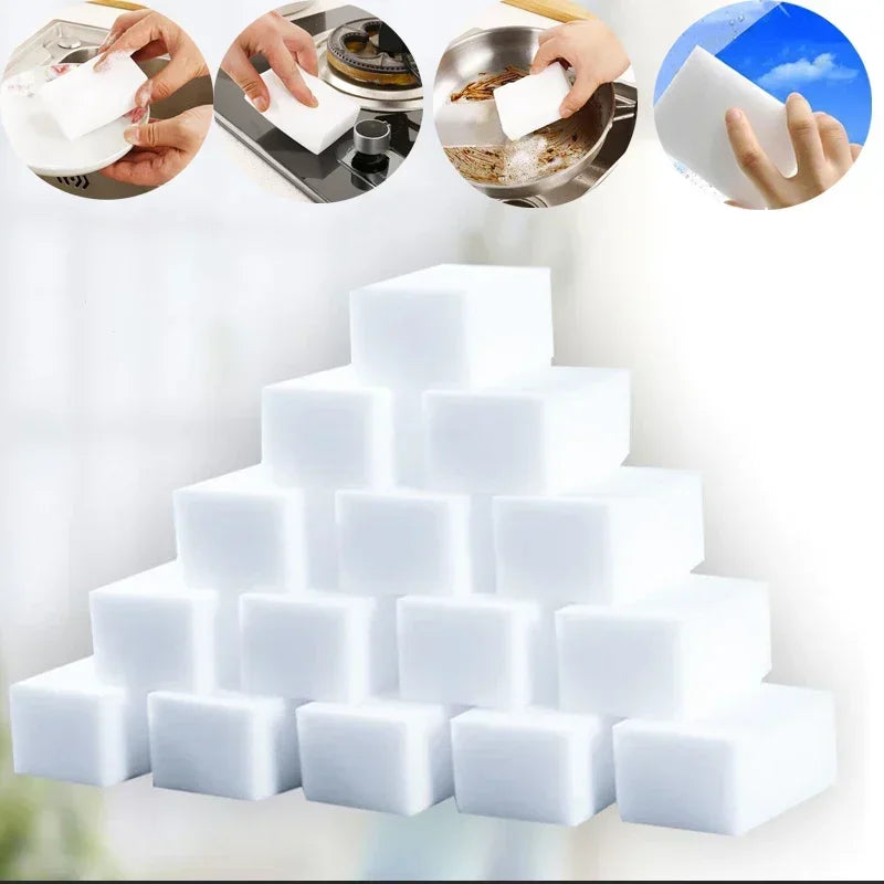 100*60*20mm Melamine Sponge Magic Sponge Eraser Melamine Sponge Cleaner Cleaning Sponge for Kitchen Bathroom Cleaning Tools