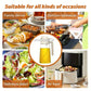 2in1 Kitchen Spray Oil Dispenser 500ml Oil Sprayer Polisher for Air Fryer Salad Grilling Roasting Cooking Kitchen Acceesories