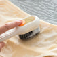 1 Multifunctional Cleaning Shoe Brush Soft Automatic Liquid Shoe Brush Soap Brush with Hook Cleaning Tool, Tiny and Convenient