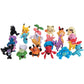 24-144Style Pokemon Anime Figure Pikachu Action Model 2-3CM Ornamental Collectible Mini Model Doll Toy Kids Christmas Gifts