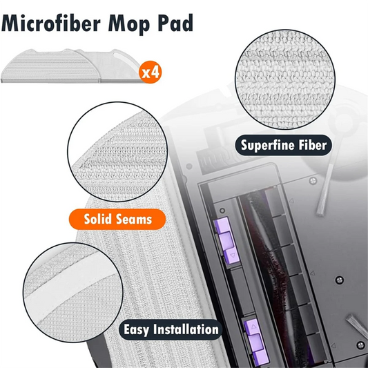 Trending For E10s Robot Vacuum Cleaner Main Side Brush Mop Cloth Filter Replacement Parts Accessories