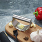 WORTHBUY New Upgraded Stainless Steel Garlic Press Manual Garlic Chopped Ginger Garlic Cutting Mince Tools Kitchen Accessories