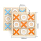Wooden Chess Toys For Children's Puzzle Game XO Double Play Parent-Child Interaction Recommends Traditional Desktop Chess Gift