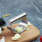 WORTHBUY New Upgraded Stainless Steel Garlic Press Manual Garlic Chopped Ginger Garlic Cutting Mince Tools Kitchen Accessories