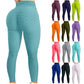 Women's Bubble Hip Lifting ExerciseYoga Pants Women Fitness Running High Waist Gym Fitness Sports Flared Pant Dance Trouers