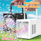 10 Hole Stage Outdoor Bubble Blowing Toy Kindergarten Handheld Small Double Hole Bubble Machine without Battery and Bubble Water