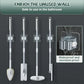 10PCS Wall Mounted Mop Organizer Holder Wall-Mounted Waterproof Mop Storage Rack Broom Hanger Hooks Household Tools