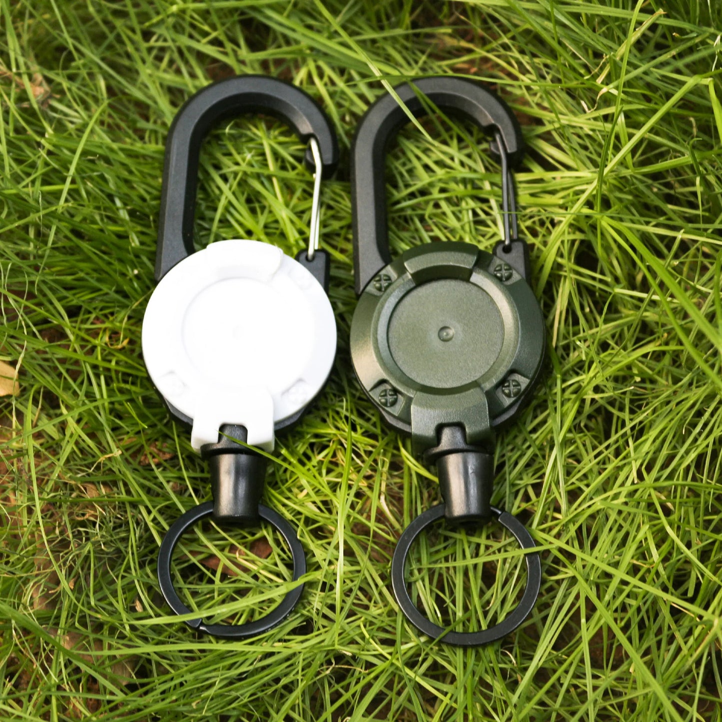 Wire Rope Sporty Retractable Key Chain Easy-To-Pull Buckle Anti-Lost High Rebound Anti-theft Metal Easy-To-Pull Buckle
