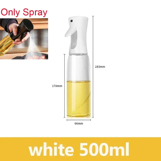 2 in 1 Pour Spray Sprayer Household Kitchen Oils Spray Cooking Olive Oil Dispenser Oil Baking Vinegar Soy Sauce Spray Container