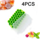 148 Cavity Honeycomb Ice Cube Trays Reusable Silicone Ice Cube Mold BPA Free Ice Maker with Removable Lids Ice Cube Maker