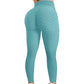 Women's Bubble Hip Lifting ExerciseYoga Pants Women Fitness Running High Waist Gym Fitness Sports Flared Pant Dance Trouers