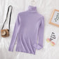 Women Turtleneck Sweater Knitted Soft Pullovers cashmere Jumpers Basic Solid Soft Sweaters Women Autumn Winter Casual Top