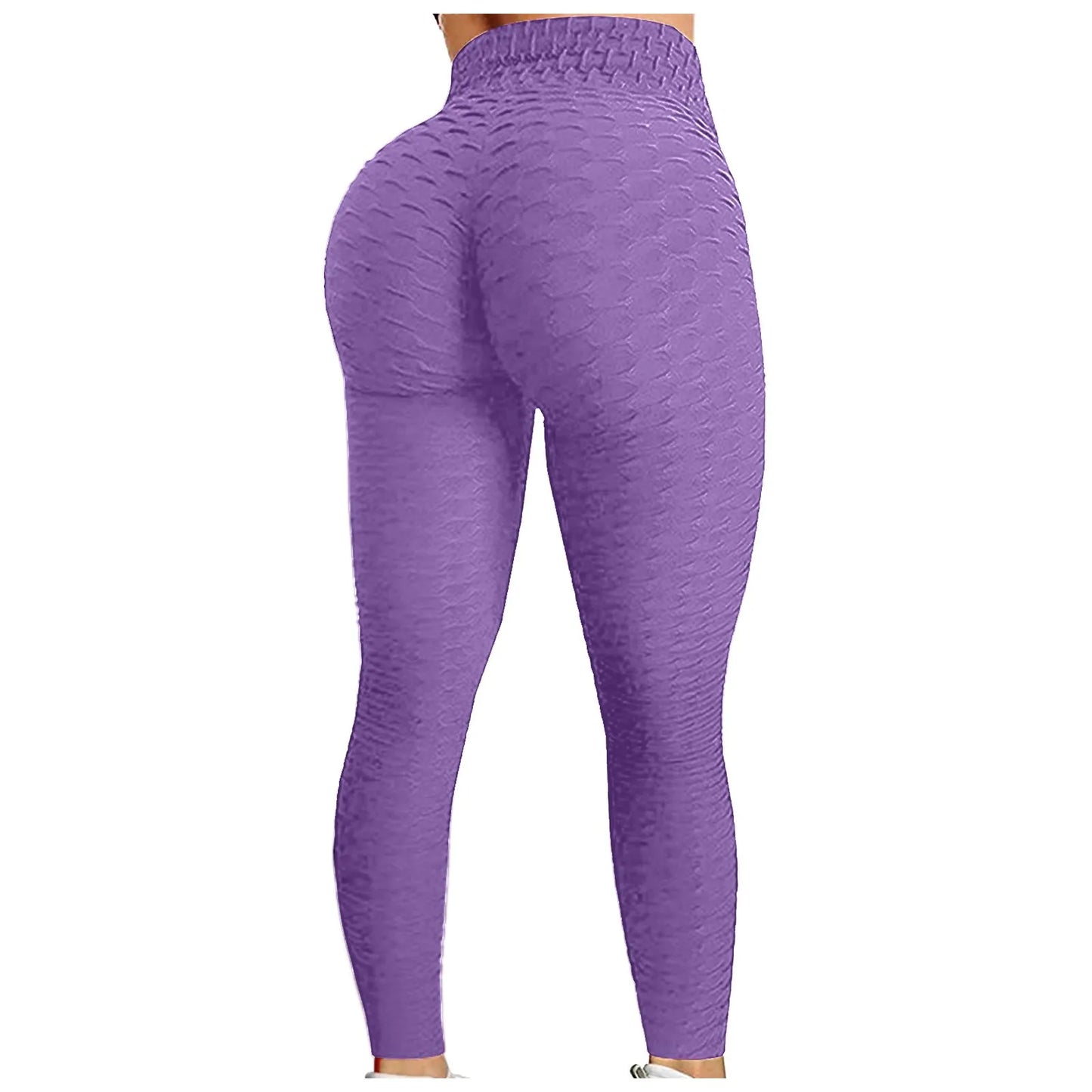 Women's Bubble Hip Lifting ExerciseYoga Pants Women Fitness Running High Waist Gym Fitness Sports Flared Pant Dance Trouers