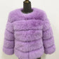 ZADORIN S-5XL Mink Coats Autumn Winter Fluffy Black Faux Fur Coat Women Elegant Thick Warm Faux Fur Jackets For Women 2024 Tops