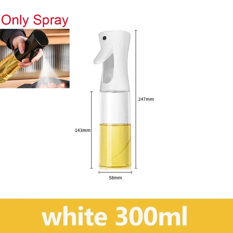 2 in 1 Pour Spray Sprayer Household Kitchen Oils Spray Cooking Olive Oil Dispenser Oil Baking Vinegar Soy Sauce Spray Container