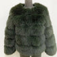 ZADORIN S-5XL Mink Coats Autumn Winter Fluffy Black Faux Fur Coat Women Elegant Thick Warm Faux Fur Jackets For Women 2024 Tops