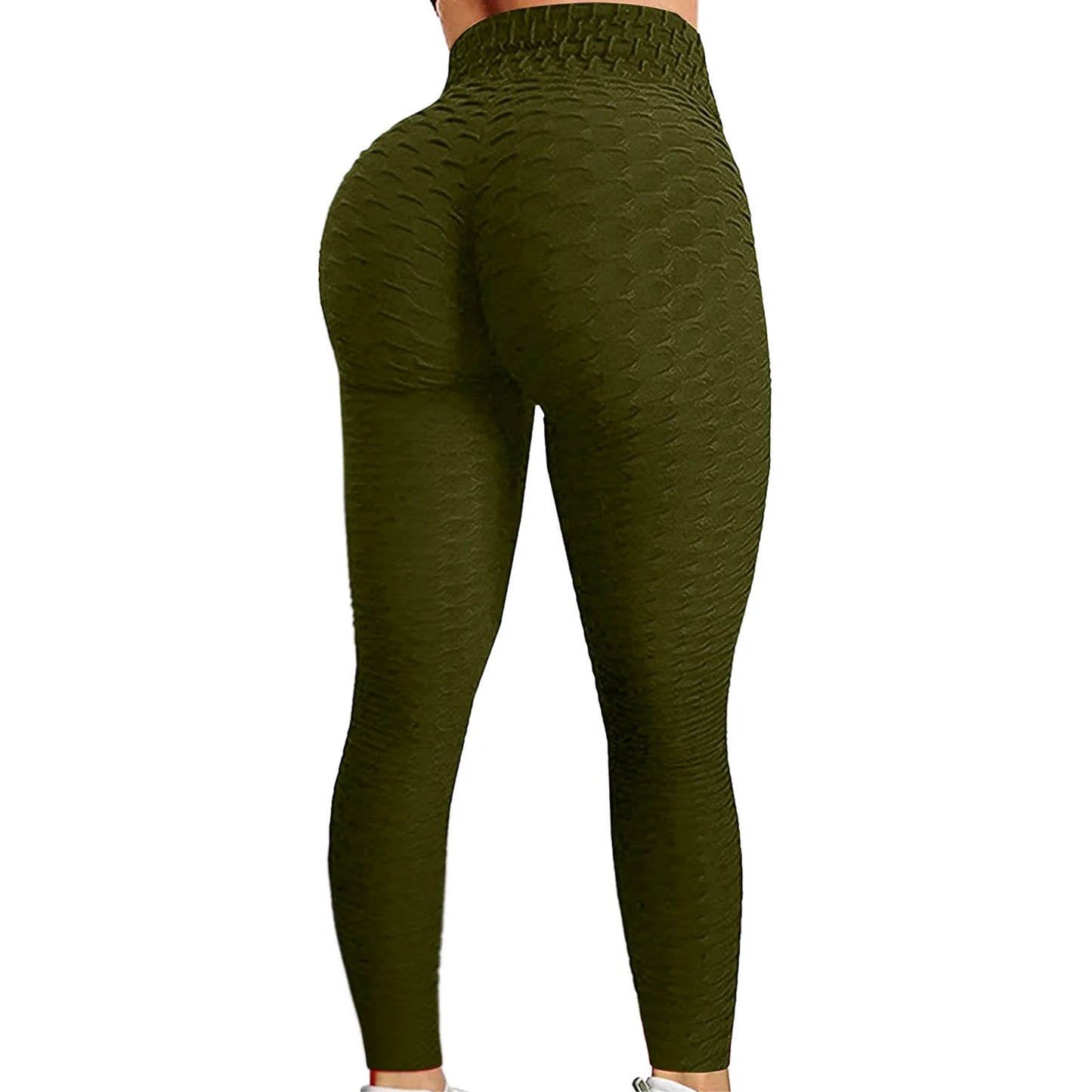 Women's Bubble Hip Lifting ExerciseYoga Pants Women Fitness Running High Waist Gym Fitness Sports Flared Pant Dance Trouers