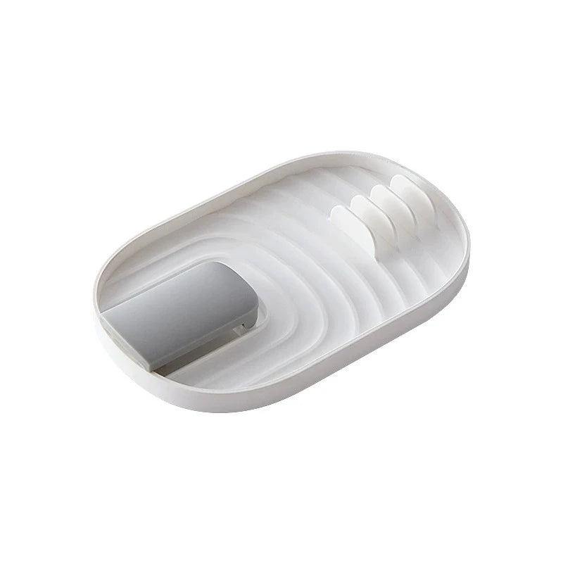 [Hot Sales] 1Pcspatula Rack Pot Lid Rack Shelves Counter Top Shovel Spoon Shelf Soup Spoon Pad Put Soup Spoon Chopsticks Holder