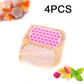 148 Cavity Honeycomb Ice Cube Trays Reusable Silicone Ice Cube Mold BPA Free Ice Maker with Removable Lids Ice Cube Maker