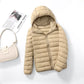 Women Puffer Jacket 15 Colors Plus Size 5XL 6XL 7XL 2025 New Spring Autumn Female Ultra Lightweight Packable Hooded Down Coats
