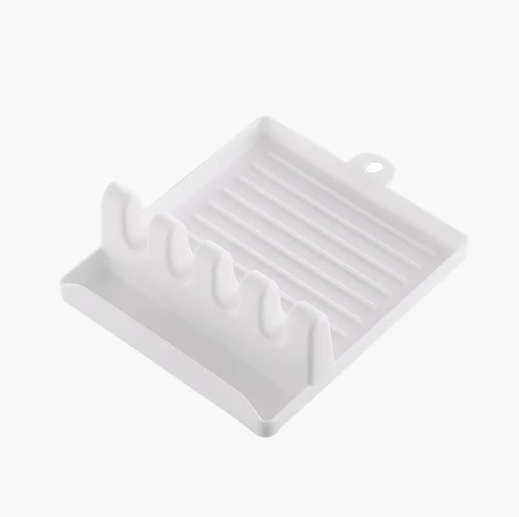 [Hot Sales] 1Pcspatula Rack Pot Lid Rack Shelves Counter Top Shovel Spoon Shelf Soup Spoon Pad Put Soup Spoon Chopsticks Holder