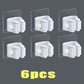 10PCS Wall Mounted Mop Organizer Holder Wall-Mounted Waterproof Mop Storage Rack Broom Hanger Hooks Household Tools