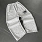 Y2k Embroidered Gray Casual Pants Camo Functional Tactical Functional Men's Women's Premium Jogging Drawstring Sweatpants