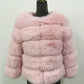 ZADORIN S-5XL Mink Coats Autumn Winter Fluffy Black Faux Fur Coat Women Elegant Thick Warm Faux Fur Jackets For Women 2024 Tops