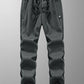 Winter Men's Sweatpants Thick Warm Fleece Joggers Sportswear Zip Pockets Cotton Casual Track Pants Plus Size 6XL 7XL 8XL