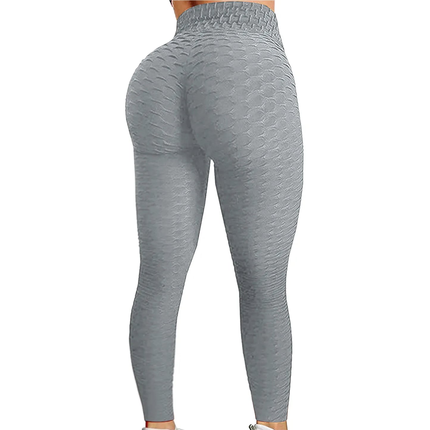 Women's Bubble Hip Lifting ExerciseYoga Pants Women Fitness Running High Waist Gym Fitness Sports Flared Pant Dance Trouers