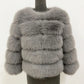 ZADORIN S-5XL Mink Coats Autumn Winter Fluffy Black Faux Fur Coat Women Elegant Thick Warm Faux Fur Jackets For Women 2024 Tops
