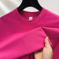 100% pure cotton summer high-end brand men's short sleeve round neck fashionable style half sleeved top breathable T-shirt