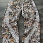 Y2k Embroidered Gray Casual Pants Camo Functional Tactical Functional Men's Women's Premium Jogging Drawstring Sweatpants