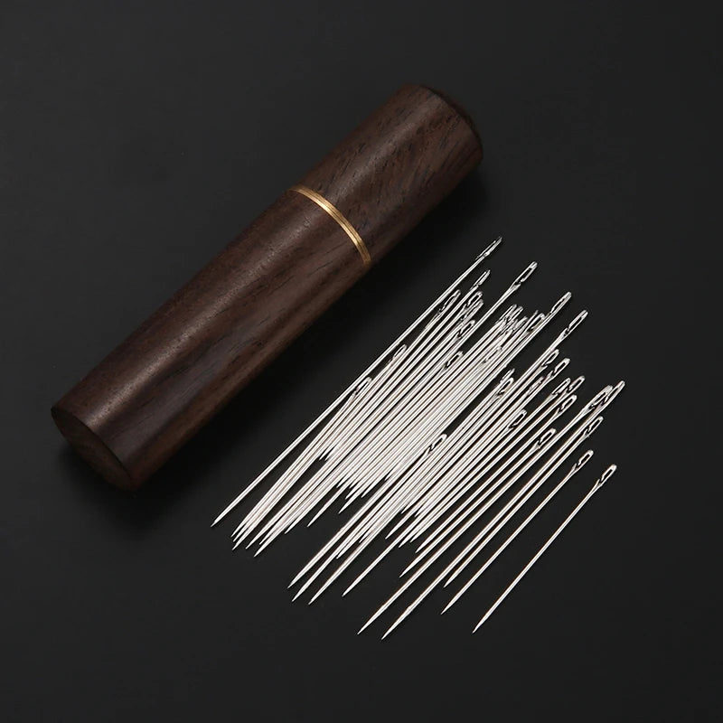 1/25/30Pcs Side Hole Blind Sewing Needles Stainless Steel Elderly Needles Hand Sewing Stitching Pin DIY Home SelfThreadingNeedle