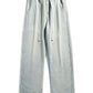 Winter Men's Jeans Korean Fashion Fleece Liner Thick Warm Straight Denim Pants Washed Cotton Retro Blue Wide Leg Jean Trousers