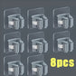 10PCS Wall Mounted Mop Organizer Holder Wall-Mounted Waterproof Mop Storage Rack Broom Hanger Hooks Household Tools